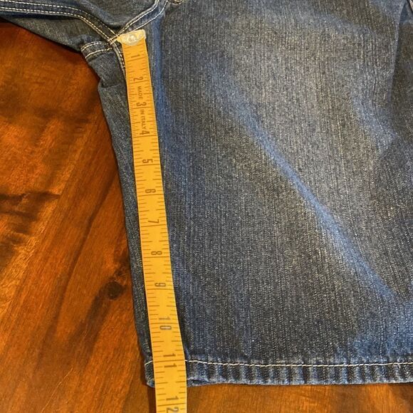 973 DNM Men’s Denim Distressed Shorts Size 34 - Picture 7 of 8